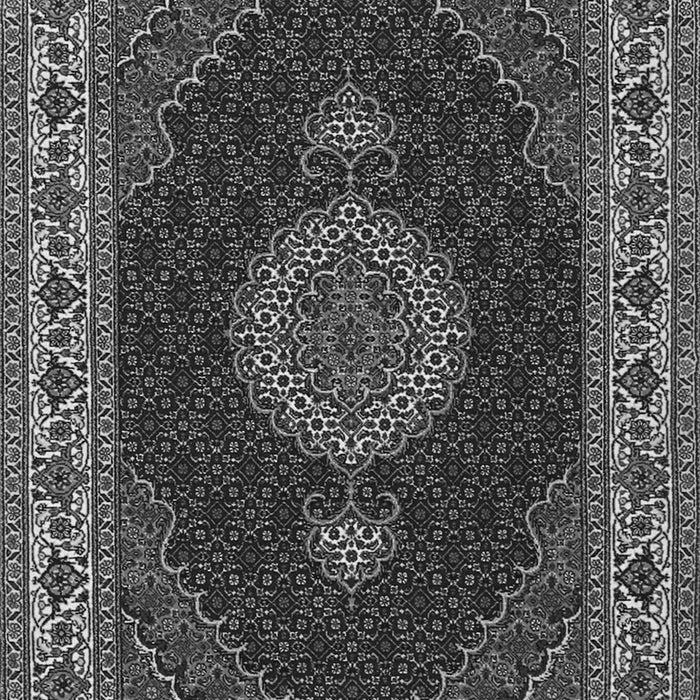 Medallion Gray Traditional Rug, tr2038gry