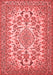 Medallion Red Traditional Area Rugs