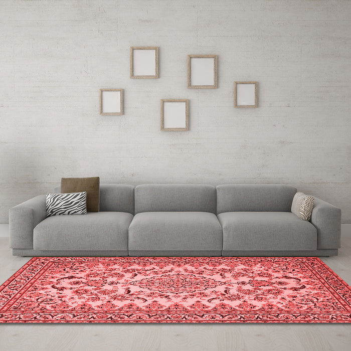 Traditional Red Washable Rugs