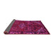 Sideview of Persian Pink Traditional Rug, tr203pnk