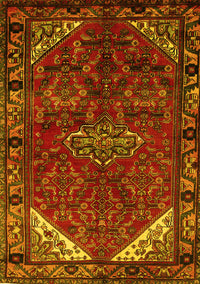 Persian Yellow Traditional Rug, tr203yw