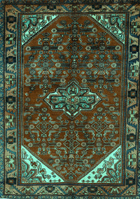 Persian Turquoise Traditional Rug, tr203turq