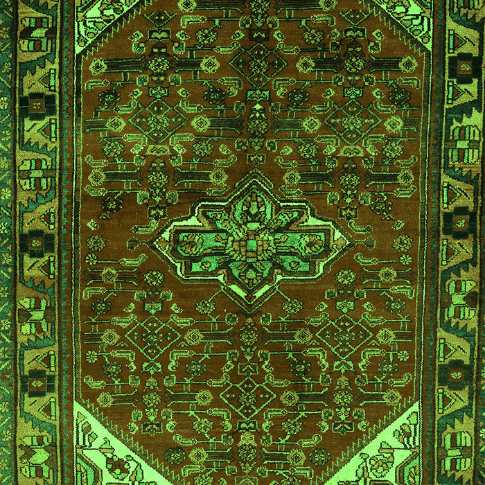 Persian Green Traditional Rug, tr203grn