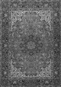 Medallion Gray Traditional Rug, tr2040gry