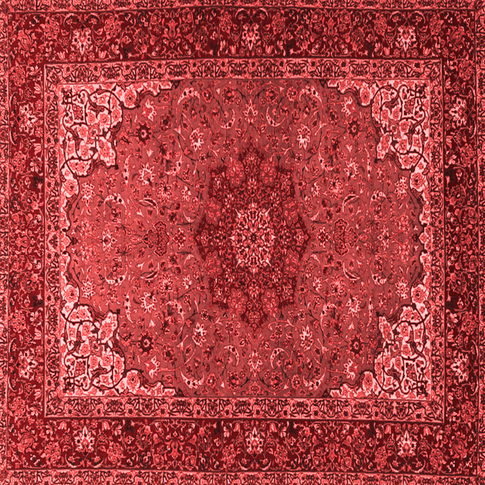 Medallion Red Traditional Rug, tr2040red