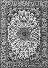 Medallion Gray Traditional Rug, tr2041gry