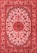 Medallion Red Traditional Area Rugs