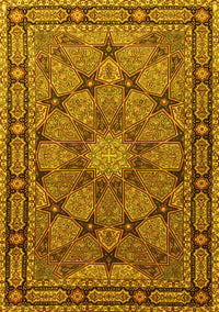 Persian Yellow Traditional Rug, tr2042yw