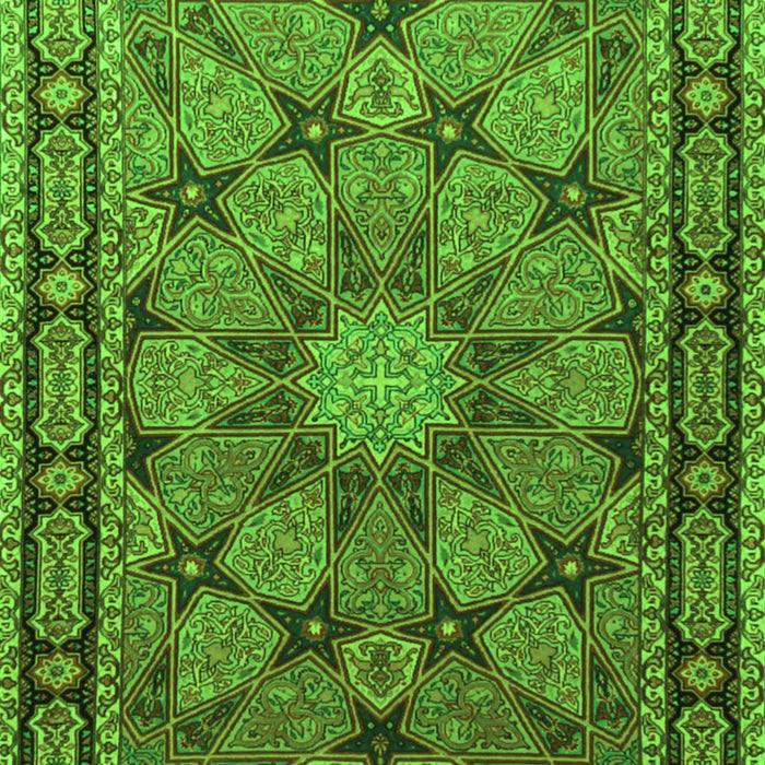 Persian Green Traditional Rug, tr2042grn
