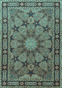 Persian Light Blue Traditional Rug, tr2042lblu