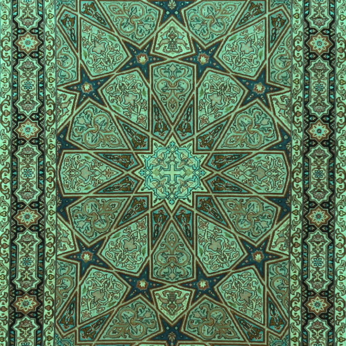 Persian Turquoise Traditional Rug, tr2042turq