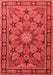 Persian Red Traditional Area Rugs