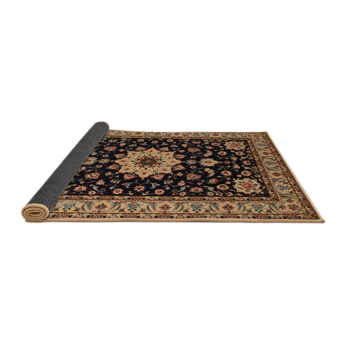 Sideview of Traditional Bakers Brown Persian Rug, tr2043