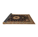 Sideview of Traditional Bakers Brown Persian Rug, tr2043