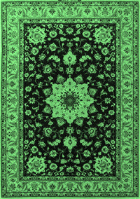 Persian Emerald Green Traditional Rug, tr2043emgrn