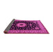 Sideview of Persian Pink Traditional Rug, tr2043pnk