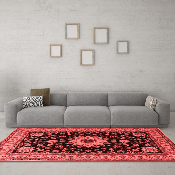 Traditional Red Washable Rugs
