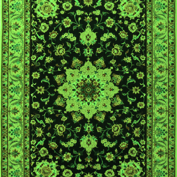 Persian Green Traditional Rug, tr2043grn