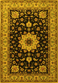 Persian Yellow Traditional Rug, tr2043yw
