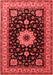 Persian Red Traditional Area Rugs