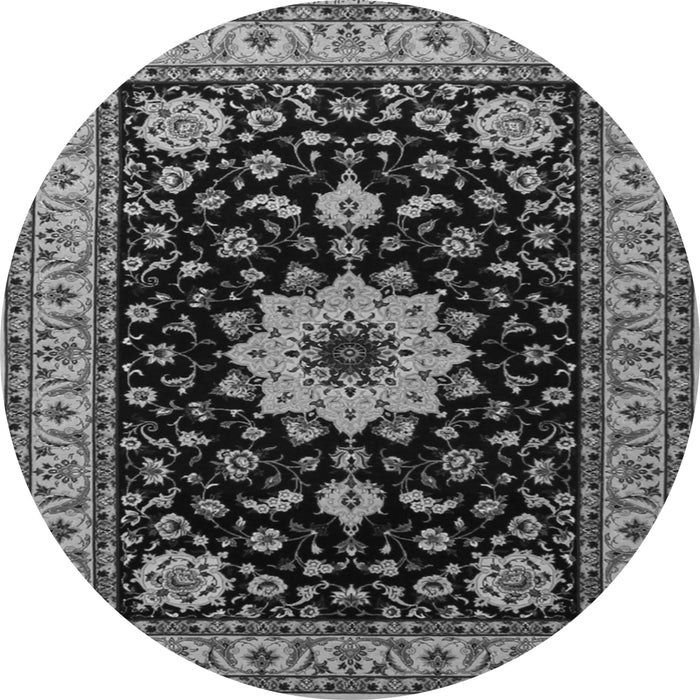 Square Persian Gray Traditional Rug, tr2043gry