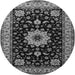 Square Persian Gray Traditional Rug, tr2043gry