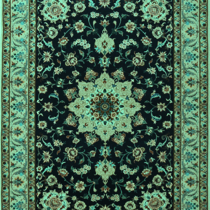 Persian Turquoise Traditional Rug, tr2043turq