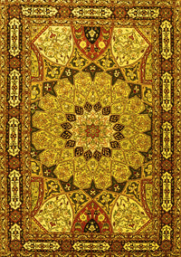 Persian Yellow Traditional Rug, tr2044yw