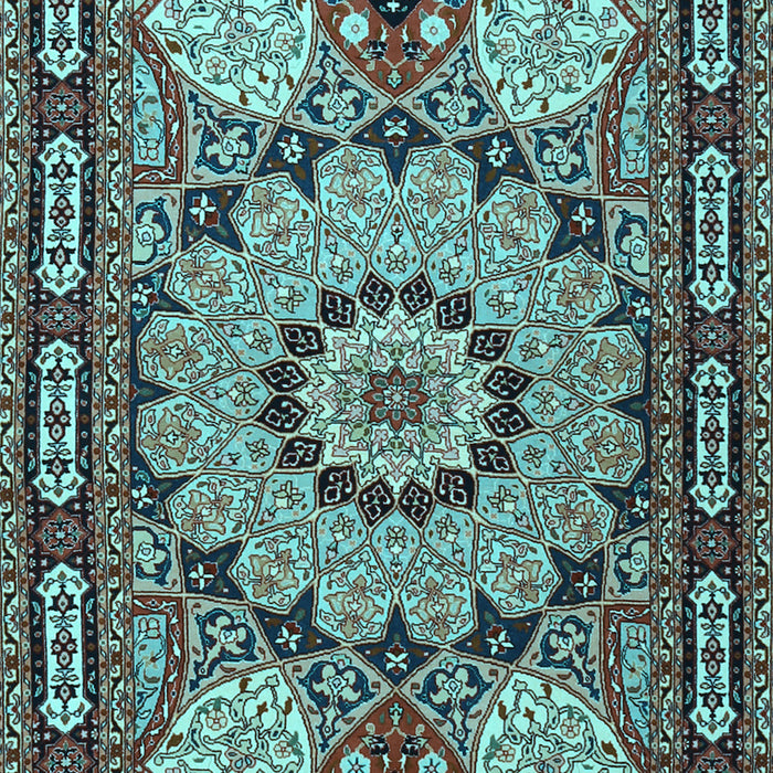 Persian Light Blue Traditional Rug, tr2044lblu