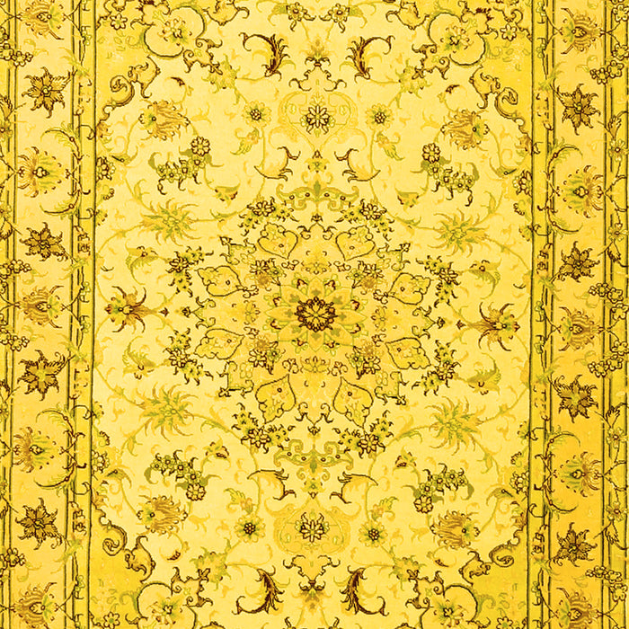Persian Yellow Traditional Rug, tr2045yw