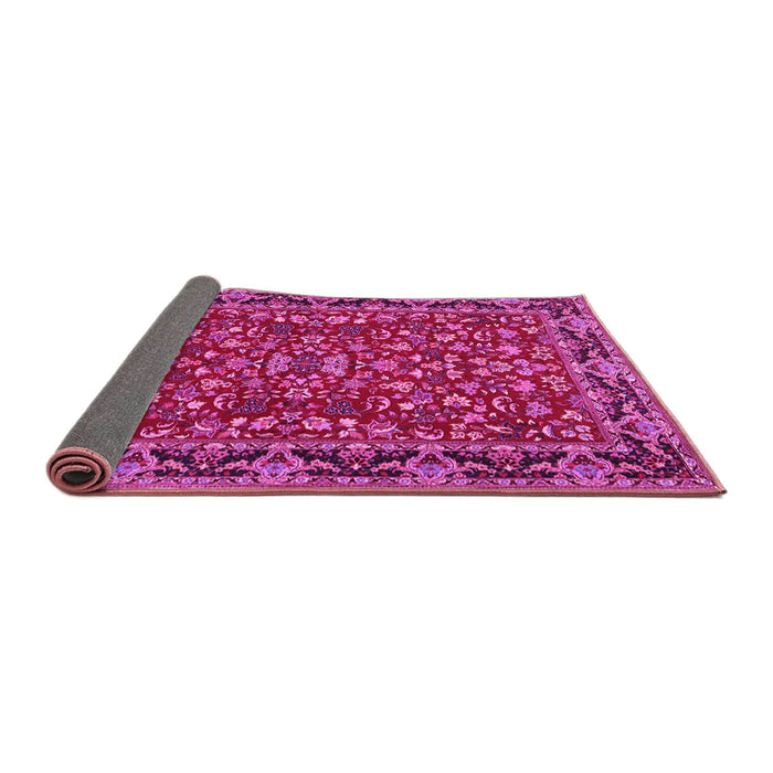 Sideview of Persian Pink Traditional Rug, tr2046pnk