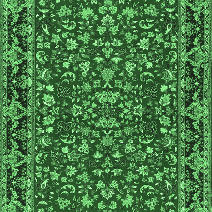 Persian Emerald Green Traditional Rug, tr2046emgrn