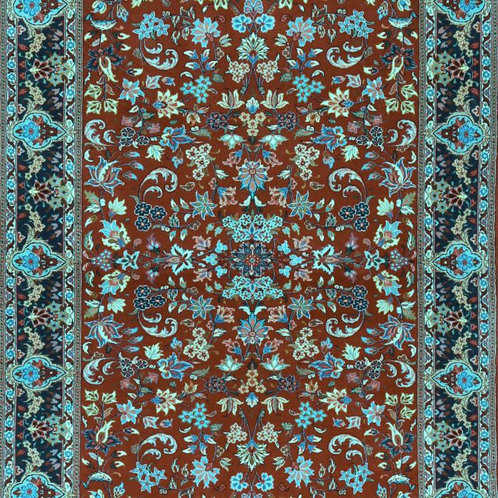Persian Light Blue Traditional Rug, tr2046lblu