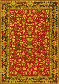 Persian Yellow Traditional Rug, tr2046yw