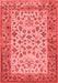 Persian Red Traditional Area Rugs