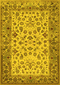 Persian Yellow Traditional Rug, tr2047yw