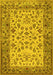 Persian Yellow Traditional Rug, tr2047yw