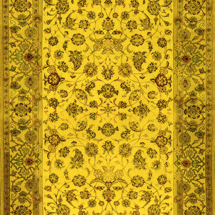 Persian Yellow Traditional Rug, tr2047yw