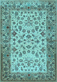 Persian Light Blue Traditional Rug, tr2047lblu