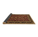 Sideview of Persian Brown Traditional Rug, tr2048brn