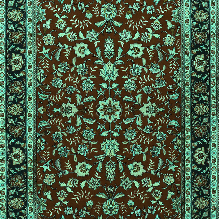 Persian Turquoise Traditional Rug, tr2048turq