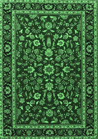 Persian Emerald Green Traditional Rug, tr2048emgrn