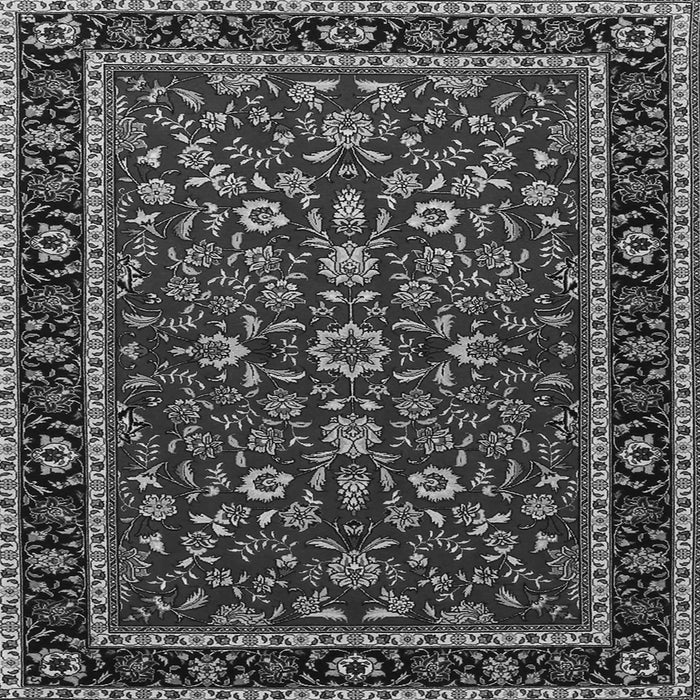 Serging Thickness of Persian Gray Traditional Rug, tr2048gry