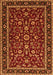 Persian Orange Traditional Rug, tr2048org
