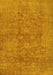 Persian Yellow Traditional Rug, tr2049yw