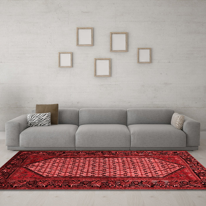 Traditional Red Washable Rugs