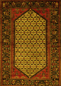 Persian Yellow Traditional Rug, tr204yw