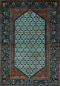 Persian Light Blue Traditional Rug, tr204lblu