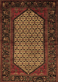 Persian Brown Traditional Rug, tr204brn