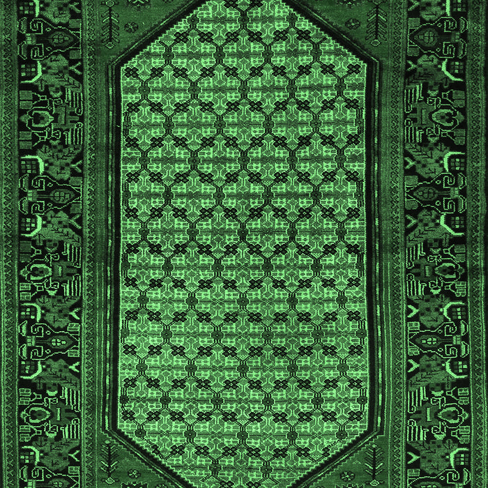 Persian Emerald Green Traditional Rug, tr204emgrn